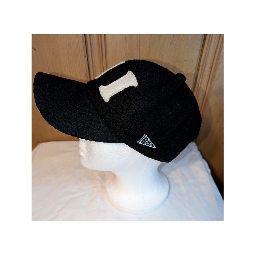 Bascom Projects Wool Baseball Cap Hat Leather Str… - image 3